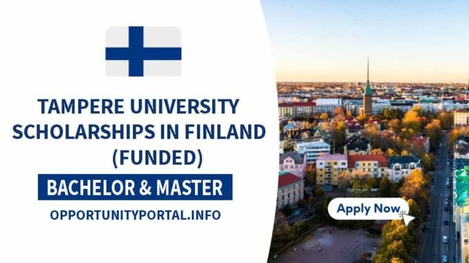 Tampere University Scholarships In Finland 2024 (Funded)