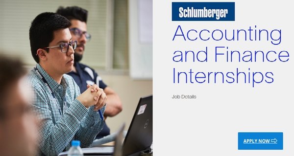 Schlumberger Accounting and Finance Internships 2024