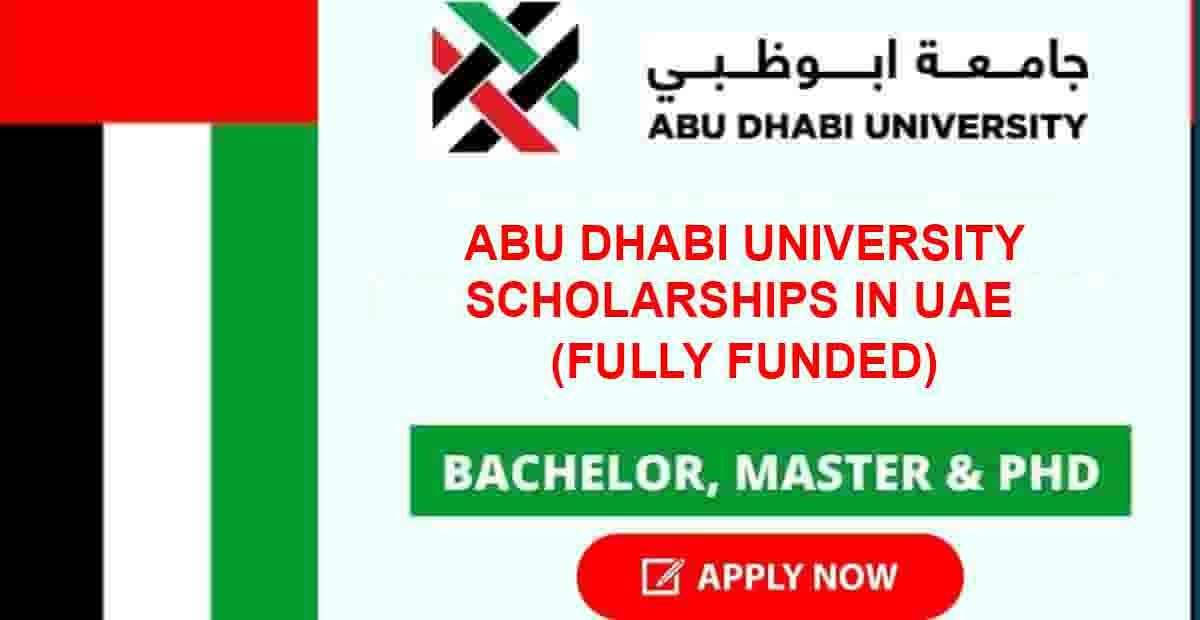 Abu Dhabi University Scholarships In UAE 2024 (Funded) - NineFat