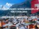 Fully Funded Scholarships in Switzerland 2024/2025