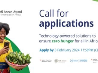 Kofi Annan Award for Innovation in Africa (KAAIA) 2024