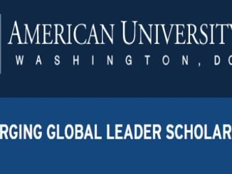 The AU Emerging Global Leader Scholarship 2024/2025 for International Students