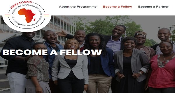 AFRIKA KOMMT Fellowship Program for Young Professionals [Fully-funded]