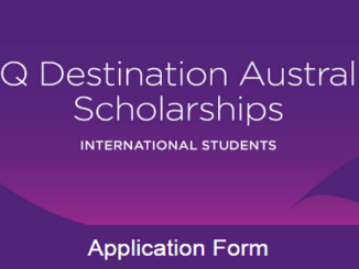 University of Queensland Destination Australia Scholarship for International students