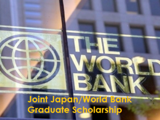 Joint Japan/World Bank Graduate Scholarships for Developing Countries 2024 [Window 2]