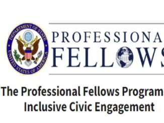 U.S. Department of State Professional Fellowship for Africans 2024 [Fully Funded]