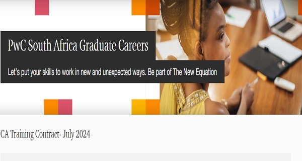 PwC CA Training programme for Young Graduates in South Africa