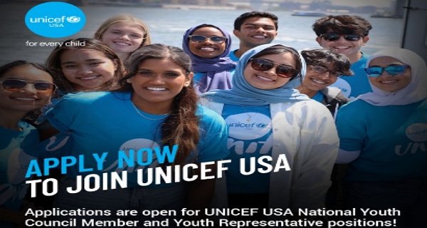 UNICEF USA National Youth Council Volunteer Program [Paid Position]